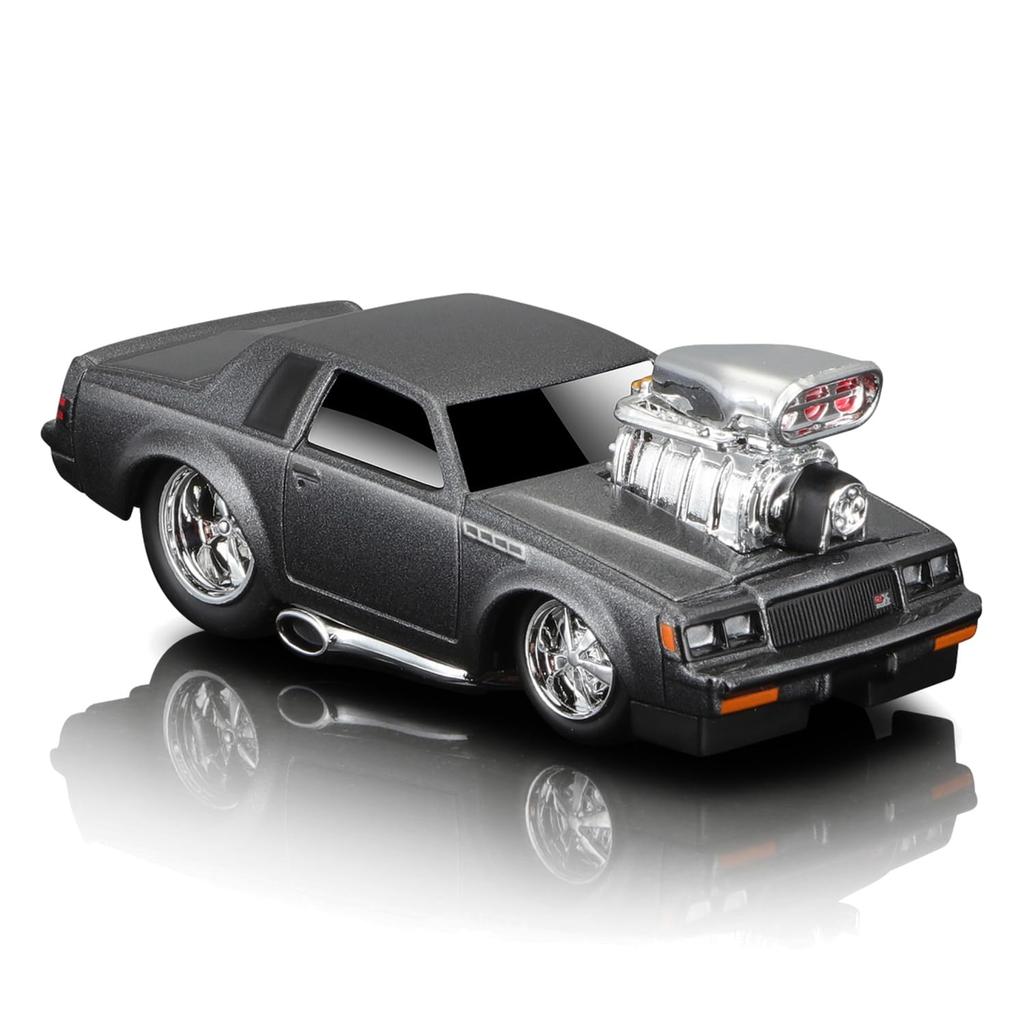 Maisto Масштабная серия Muscle Machines Литая модель автомобиля Buick GNX Черный 1/64 6-8 (1987 - 15581)