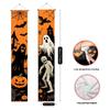 Halloween Porch Sign Couple 1 Pair Polyester 30x180cm Indoor Outdoor Decor