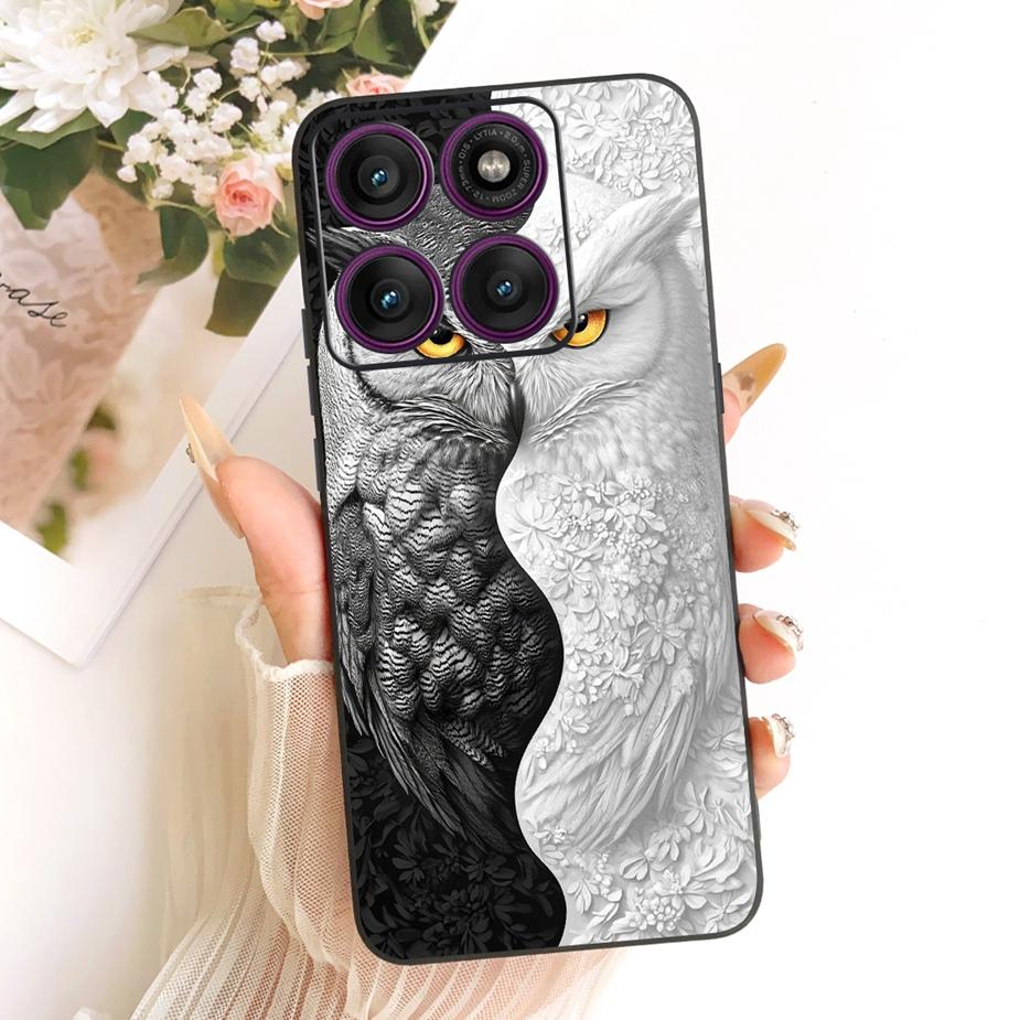 For Motorola Edge 60 Pro Case Stylish Painted Cover Soft TPU Phone Case For Motorola Edge 60 Fusion Edge60 Pro 60S Fundas Bumper