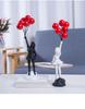 Banksy Girl with Balloon Sculpture - Resin Living Room Ornament