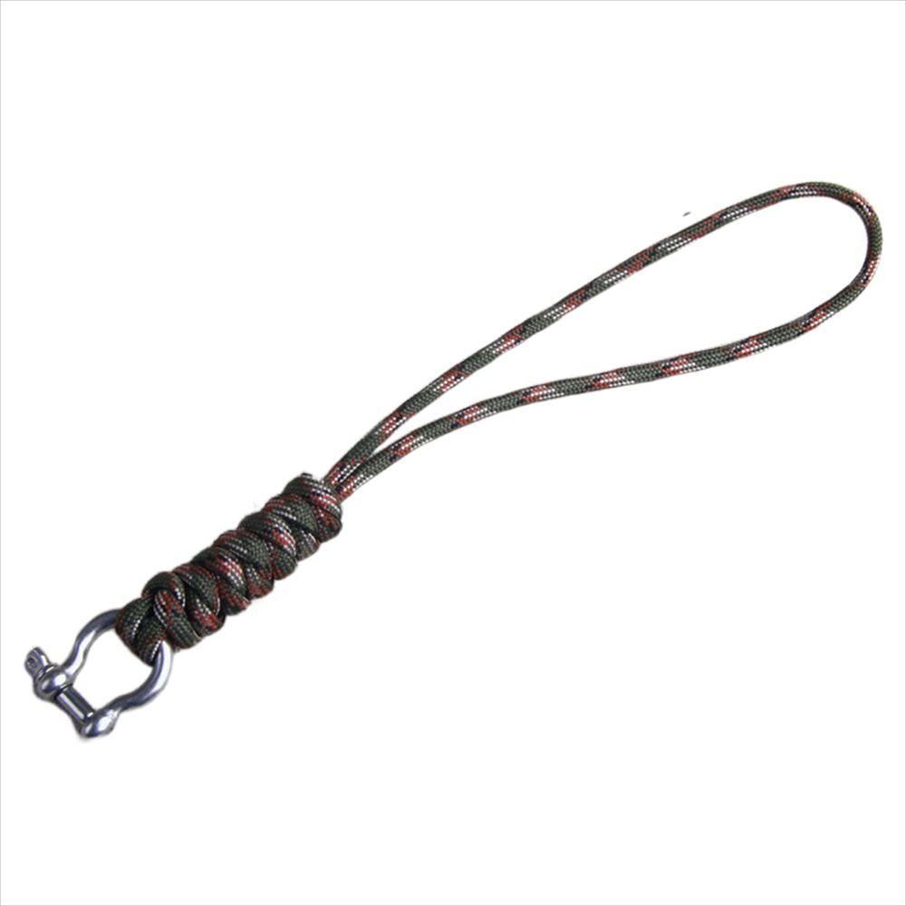 High Strength Paracord Keychain Outdoor Style Parachute Cord Keychain Survival Tool