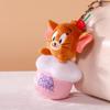 Плюшевые игрушки Том и Джерри: Подвеска-Кошка и Брелок-Мышь для Детей