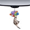 Rearview Mirror Accessories, Cute Cat Car Interior Decoration - Auto Lucky Decoration, Car Charm