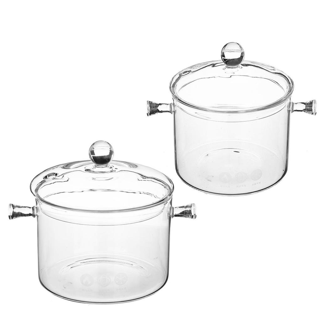 Стеклянный горшок, электрическая керамическая плита, нагревательная чаша, пароварка для безопасности пищевых продуктов и здоровья на домашней кухне, инструменты для приготовления пищи