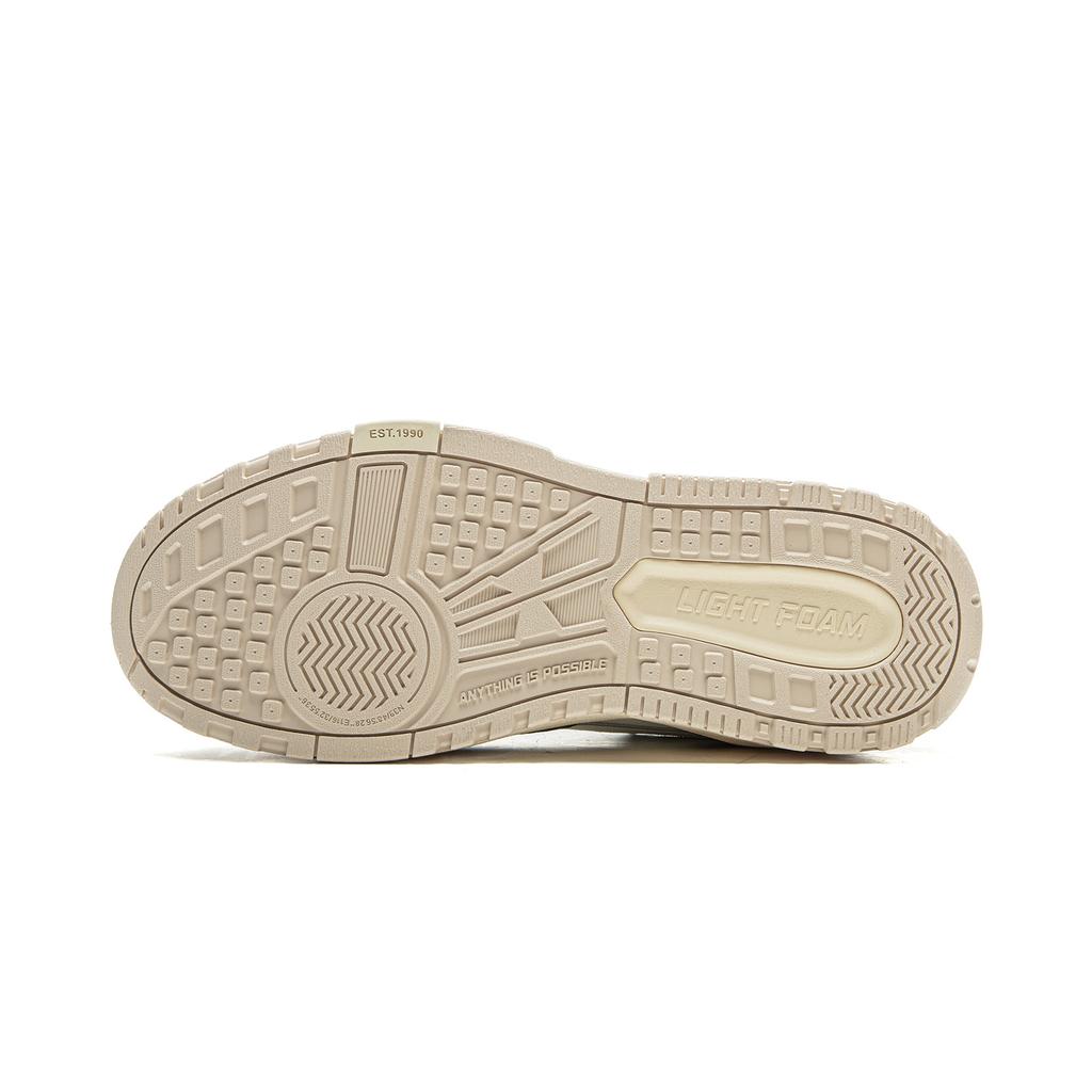 Li Ning Wave LOW Износостойкие, Легкие, Сбалансированные Низкие Скейтбордические Кроссовки Мужские Зеленые Белые AGCV263-4
