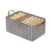 Foldable Clothes Storage Box with Steel Frame Used In Wardrobe for Clothes and Pants Storage and Organization Shelf Baskets