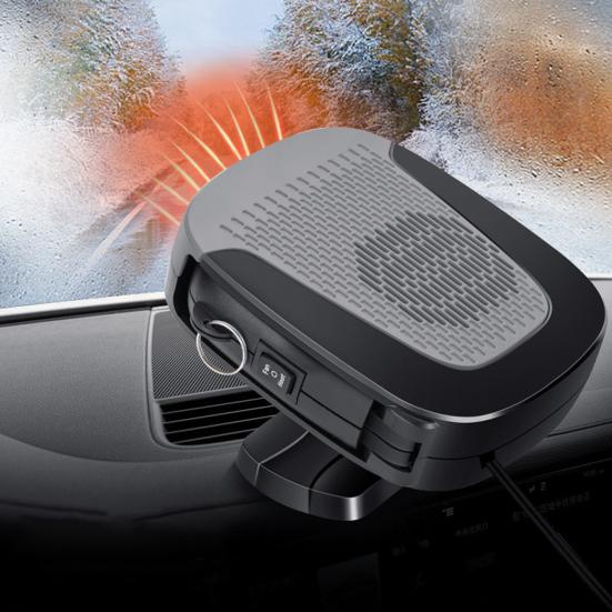 Car Heater Fan Defroster 12V Portable Windshield Defogger Fast Heating with Igniter