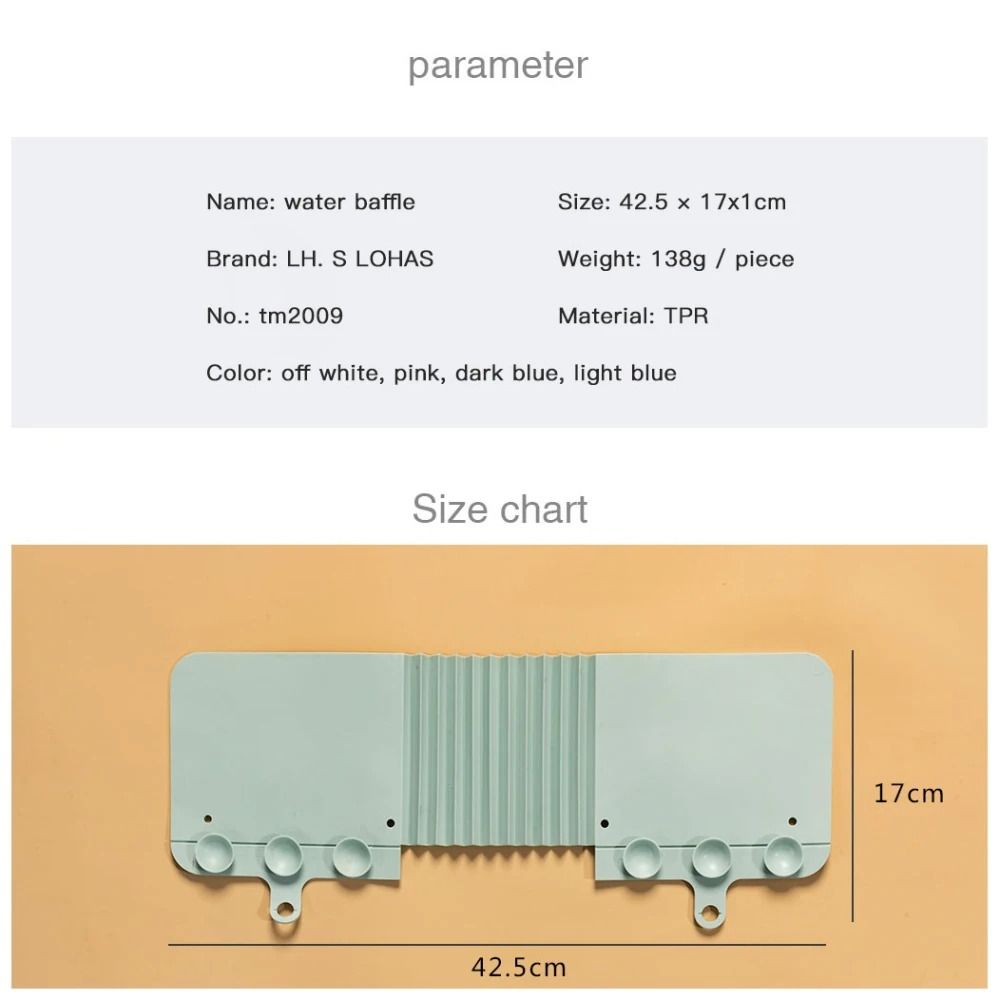 Выдвижной брызговик Брызгозащитная водонепроницаемая доска Новый брызговик для раковины Кухонные аксессуары