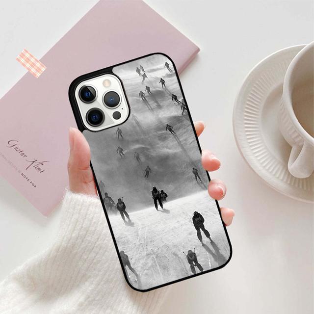 Чехол для телефона Ski Neige Snowboard для iPhone 17 Air 15 16 16e 11 12 13 14 Pro Max Чехол для iPhone 17 Air Max Plus coque Fundas