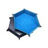 Hexagonal PU Leather Dice Tray and Storage Box for Tabletop Games