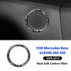 Декоративная накладка из углеродного волокна на внутреннюю панель двери автомобиля со встроенным динамиком для Mercedes Benz GLK 300 260 350 2008-2015