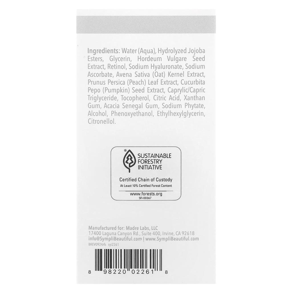 Serumdipity, Retinol Vitamin A Facial Serum, 30Ml(1Fl Oz)