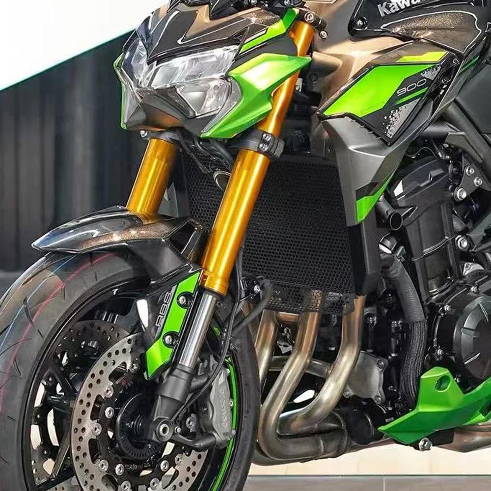 Motorcycle Radiator Core Guards Grille Cover Protection Fit For Kawaskai Z900 2017-2025