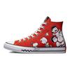 Chuck Taylor All Star Peanuts Snoopy Высокие парусиновые кеды Унисекс Красный A02573C