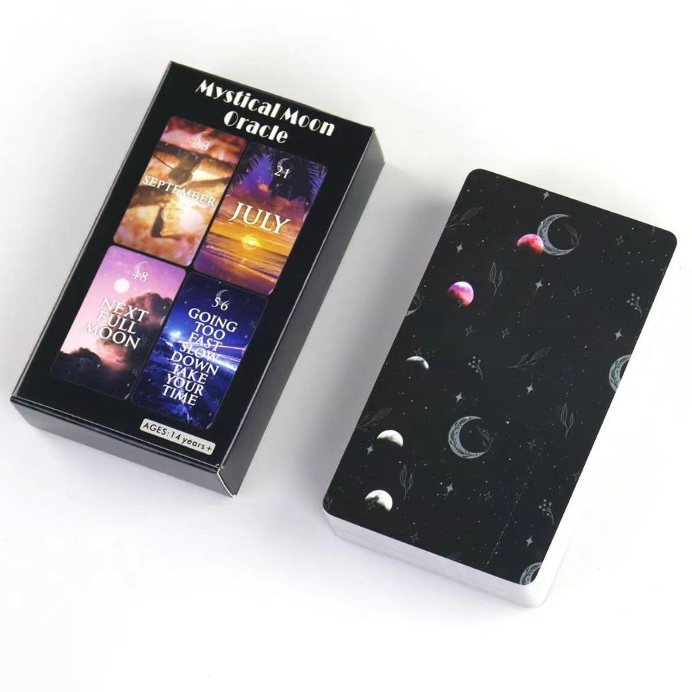 Карты Мистического Божественного Времени Оракула — 60 карт — Оракул Любви Близнецового Пламени 10,3*6 см