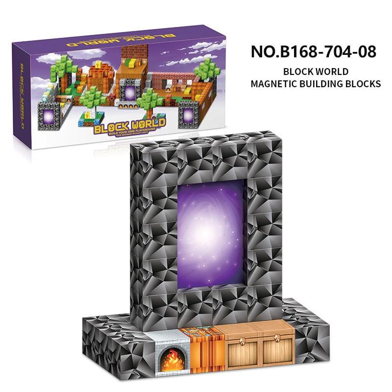 703 Square Diy Build New Mary Magnetic Building Block Puzzle Puzzle Puzzle Toy