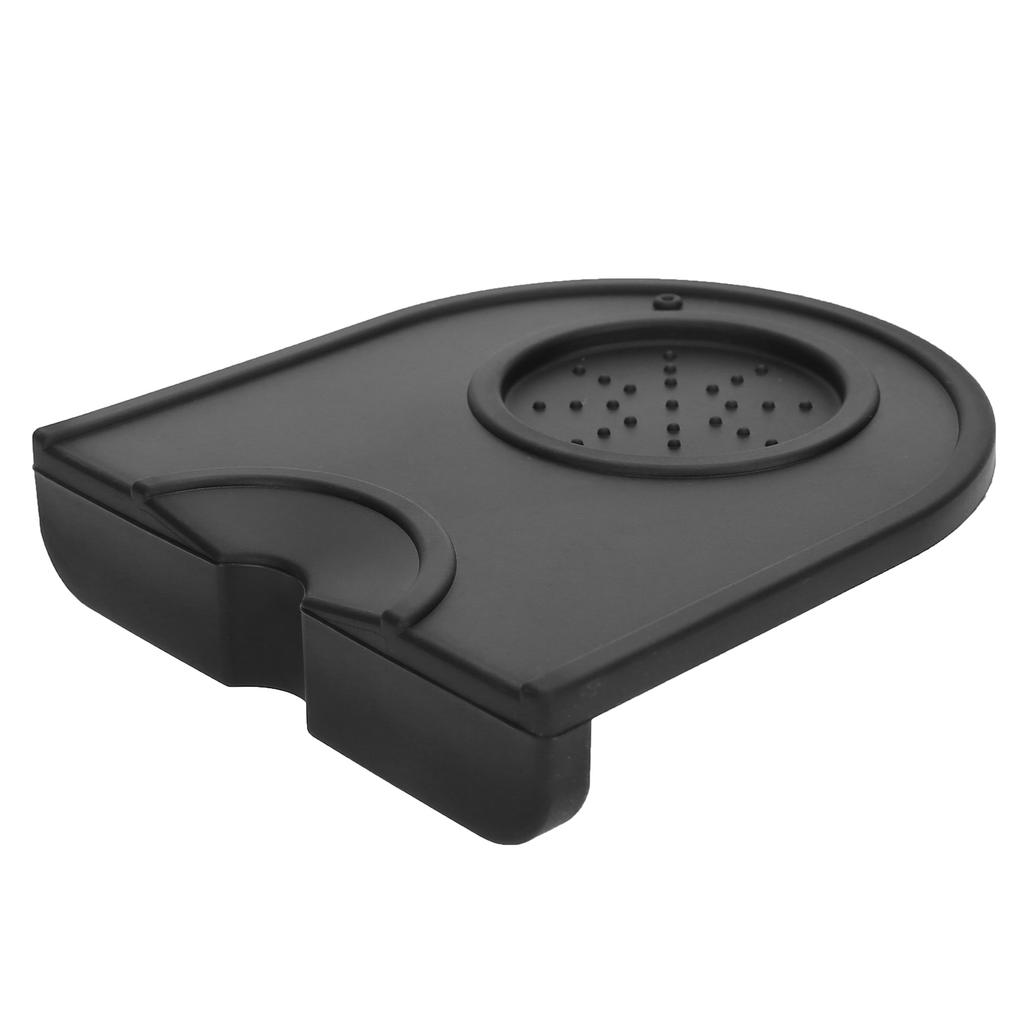 Silicone Coffee Tamper Holder Powder Pad Antiskid Coffee Tamper Mat Coffee Making AccessoriesBlack Small Size