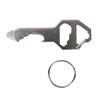 Cobee Keychain Bottle Opener Multi Tool,Keychain Pocket Tool for Bottle Opener, Screwdriver, Ruler, , Bit Driver