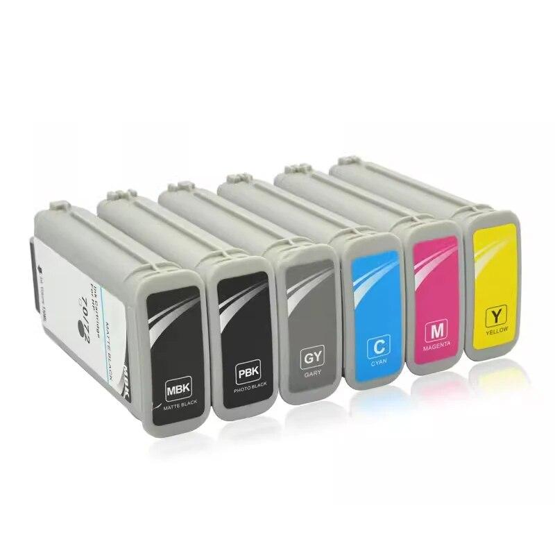 Совместимый картридж для HP 72 с красящими чернилами для принтера HP T610 T620 T770 T790 T795 T1100 T1120 T1200 T1300 T1100ps T1700ps