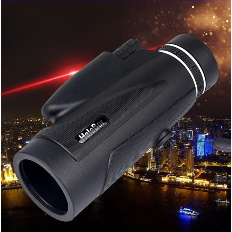 Портативные монокуляры для улицы, трансграничная прямая трансляция 12X50, популярный рыболовный телескоп, высокое увеличение, ночное видение высокой четкости при слабом освещении