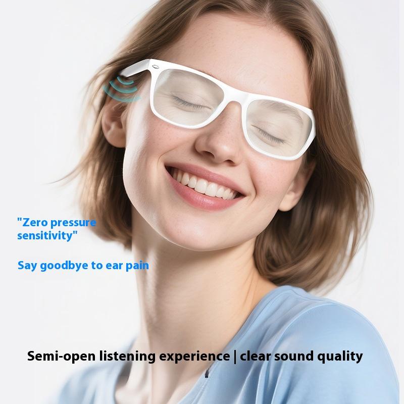 Умные Bluetooth-очки Беспроводная Bluetooth-гарнитура Многофункциональные Очки с переводом в реальном времени AI Умные очки