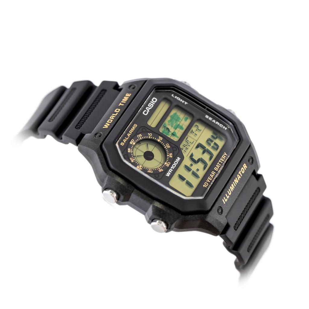 Casio Standard Watch AE-1200WH-1B (Imported)