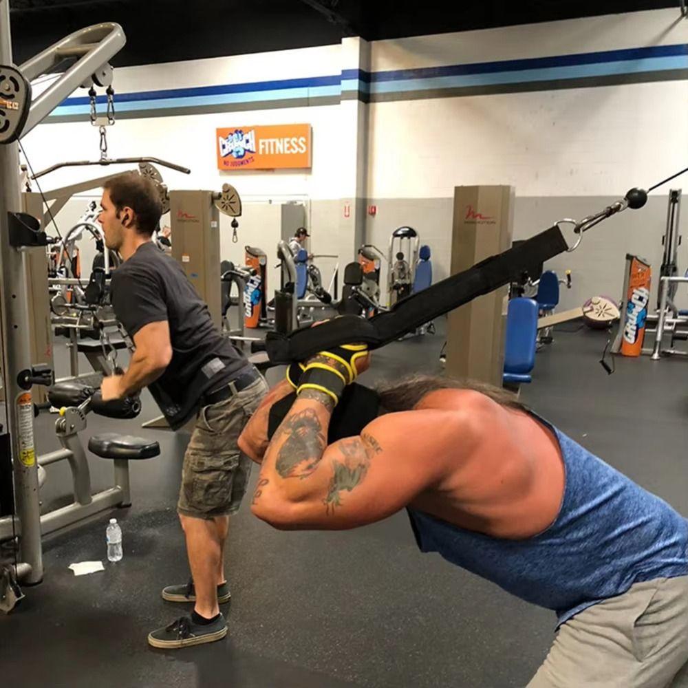 Многофункциональная фитнес-трицепсовая веревка, нескользящая трицепсовая веревка для тяги вниз для тренировок в тренажерном зале