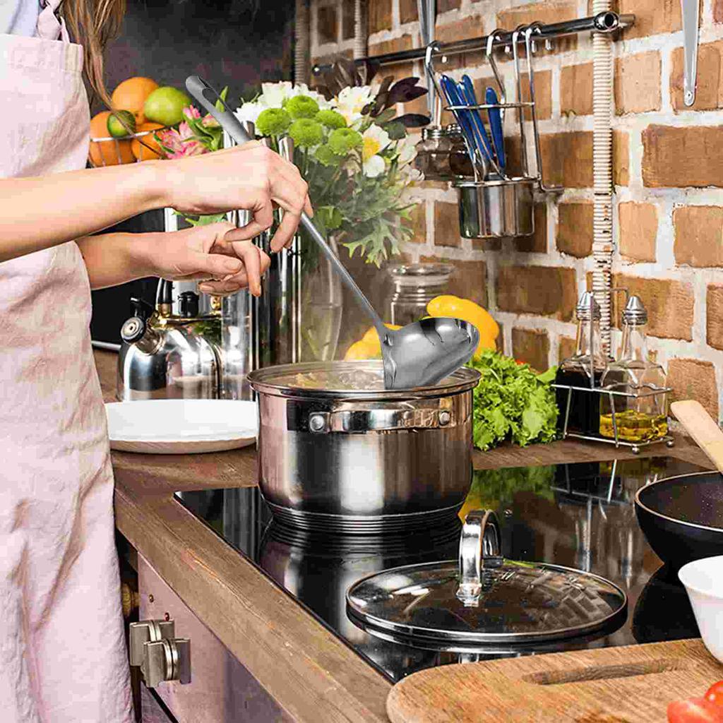 2 шт. ложка для масла с носиком для заливки соуса для сервировки из нержавеющей стали кухонные ложки для разбрызгивания супа с кулинарными ложками