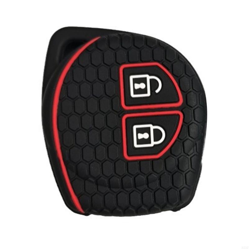 2025 New Silicone Car Remote Keys Cover Case Soft Rubber Skin 2 Buttons Auto Remote Case Rubber Skin