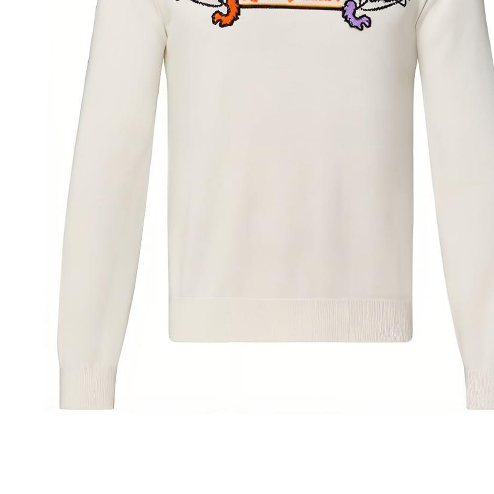 Louis Vuitton Свитшот X Nigo2 SS22 Мужской Белый 1A9GO3