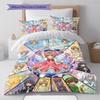 Cardcaptor Sakura Decorative Bedding Set Duvet Cover Pillowcase Soft Quilt Cover for Bedroom Home -QJY