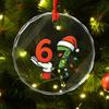 Санта говорит шесть семь рождественское украшение смешной 67 мем подвесное украшение рождественский прикол подарок для друзей семьи