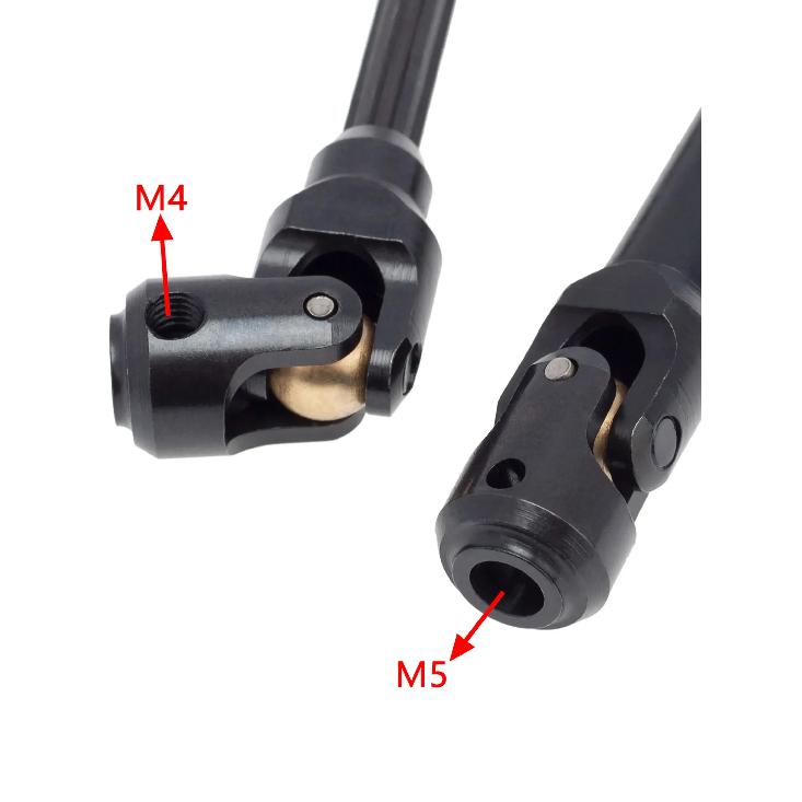Steel Heavy Duty Drive Shaft for 1/10 RC Crawler Car Axial SCX10 90046 AXI03007 Capra Wraith Traxxas TRX4 TRX6 Redcat GEN8 CC01