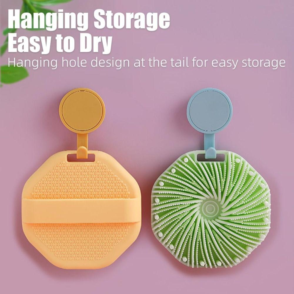 Face Body Silicone Body Scrubber Gentle Silicone Body Brush For All Kinds Of Skin