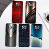 Художественный металлический узор Для Xiaomi Mi Poco F3 F4 F5 F6 X3 X4 X5 X6 X7 M3 M4 M5 M6 M7 GT Pro 5G Черный чехол для телефона