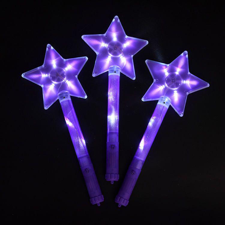 Purple Star Glow Stick Headband for Kids' Concert Luminous Props