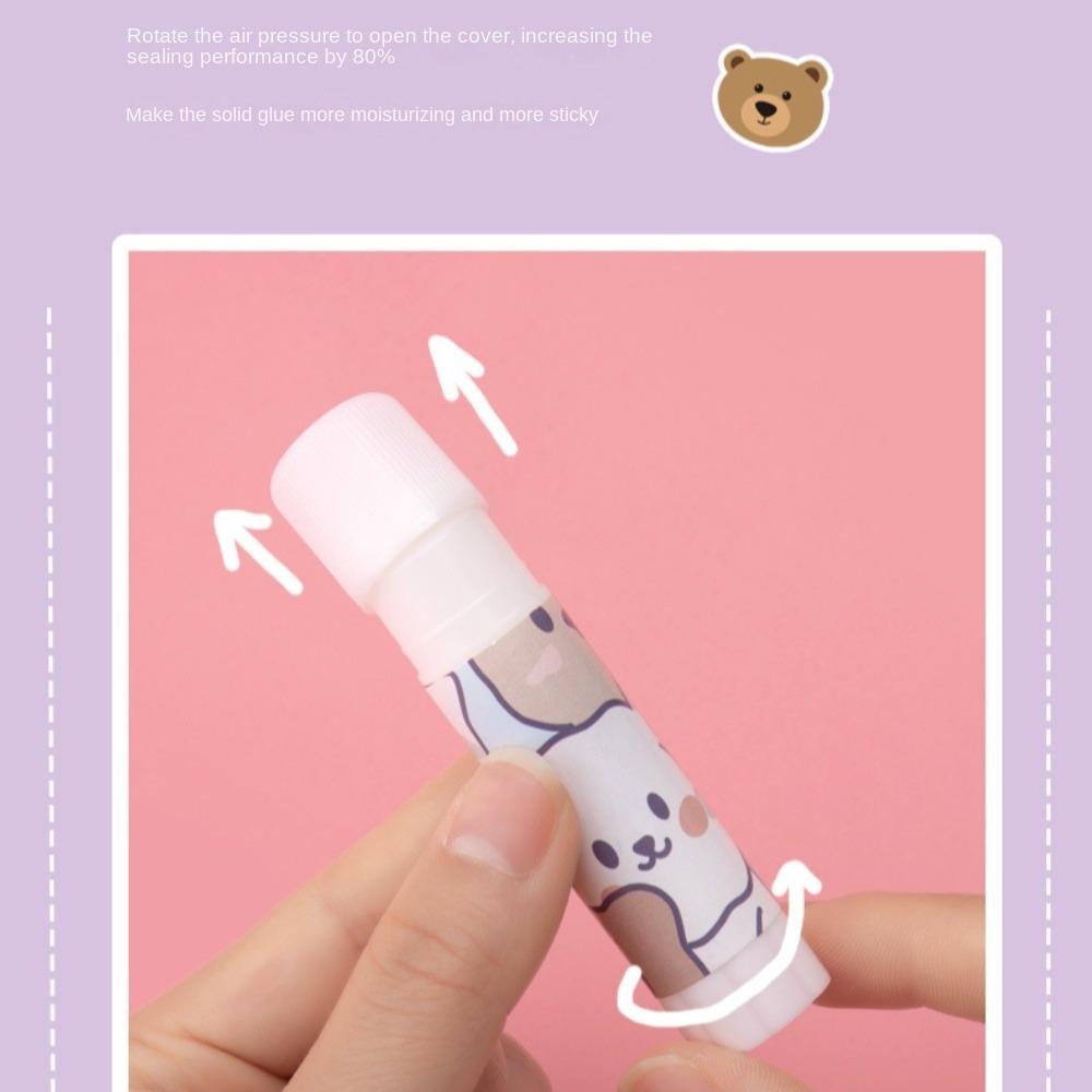 Твердый клей-карандаш Твердый клей ПВА Клей-карандаш Удобный офисный клей-карандаш