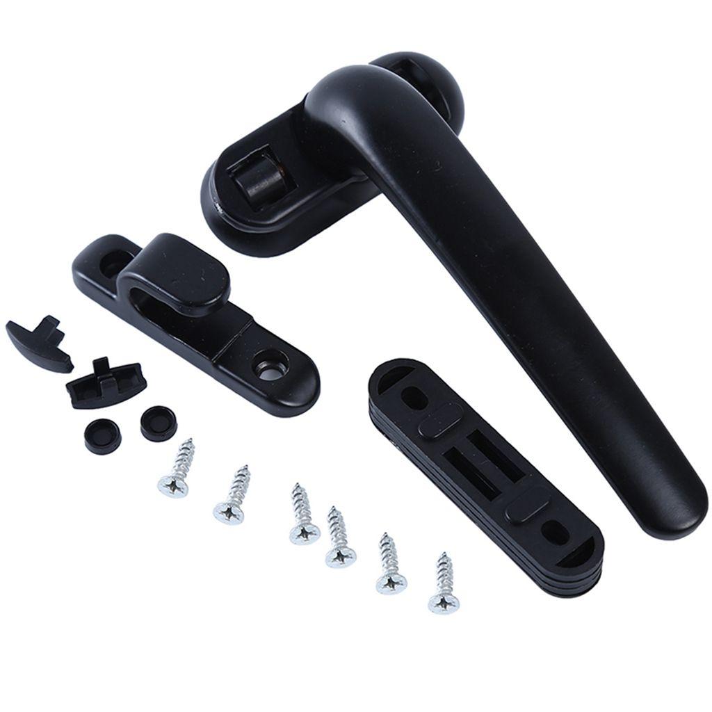 for Home with Lock Aluminium Zinc Zinc Alloy Window Hardware Lock Casement Window Wheel Handle Window Handle