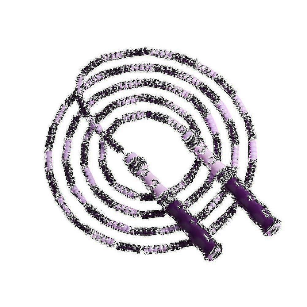 Soft Beaded Jump Rope Segmented Fitness Skipping Rope For Men Women And Kids Exercise And Weight less