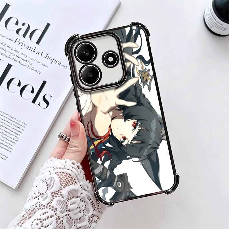 Zenless Zone Zero Хосими Мияби Мягкий чехол для телефона Xiaomi Redmi Note 14 15 Pro Plus 13 12 11S 11T 5G 10 9S 9 Покрытие Защита от падения