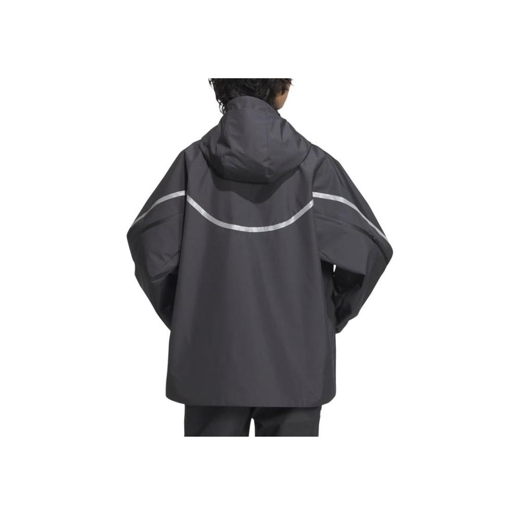 adidas P Jkt6 Gali модная удобная водонепроницаемая спортивная повседневная куртка мужская куртка карбоново-черного цвета JM6170