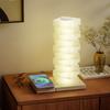 Ambient Night Light Touch Control Compact NightStand Lamp DIY Assembly Rechargeable for Bedroom Dorm