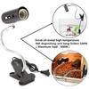 Reptile Lights Metal Ceramic Heat UV UVB Lamp Light Holder Clamp For Lizards Tortoises Reptile 300W