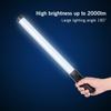 20W Handheld RGB Colorful Light Wand LED Photography Light Bi color Temperature 3000K 6500K  3000K 6000K Dimmable