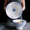 Traditional Chinese Ceramic Large Noodle Bowl