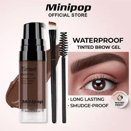 Подкрашивающая тушь для бровей EYEBROW 24 часа Водостойкий Гель для бровей с эффектом объема