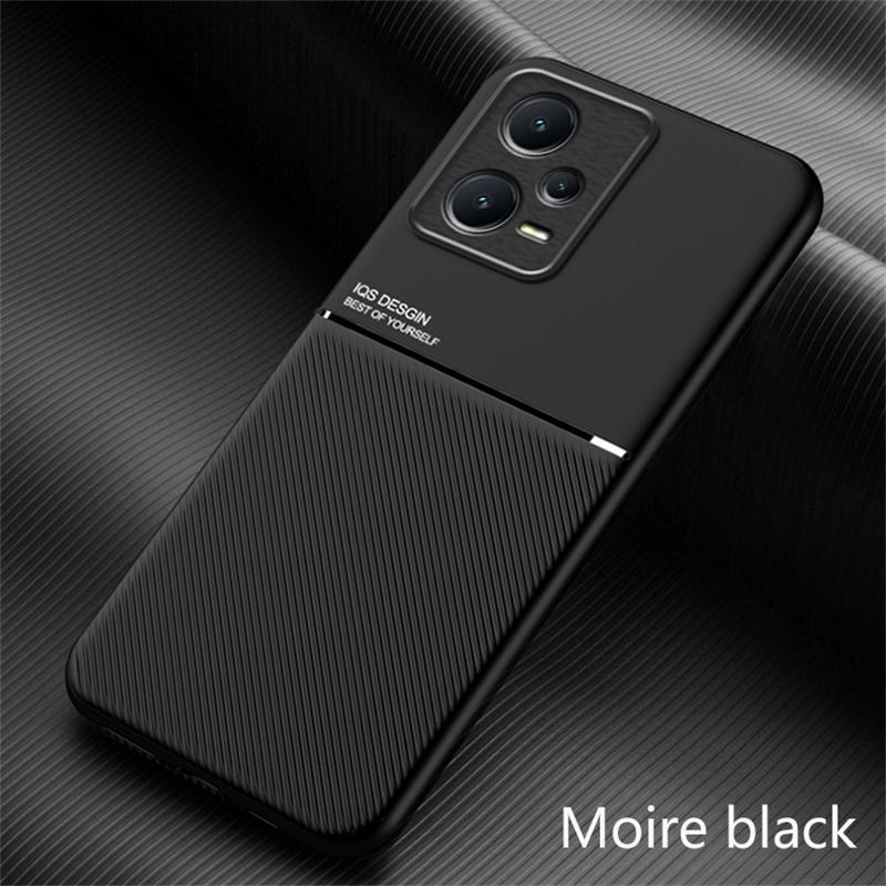 Для Xiaomi Redmi Note 12 5G кожаный автомобильный чехол с магнитной подставкой для телефона Redmi Note 12 Pro + Plus Note12 Pro задняя крышка