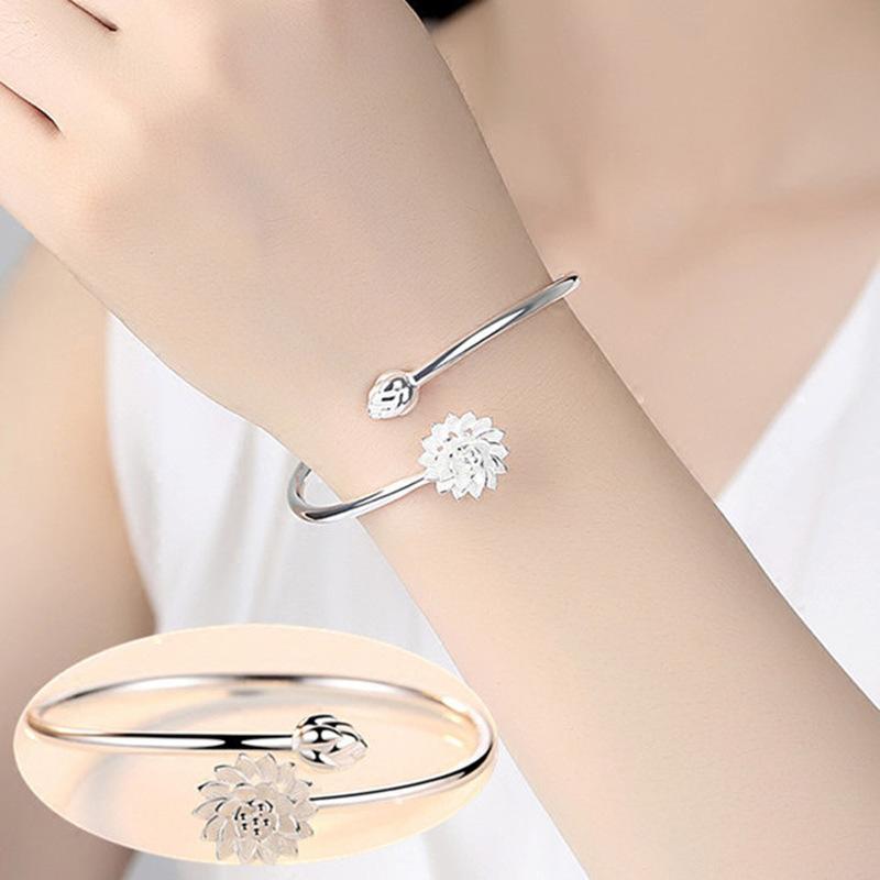 2023 New 925 Sterling Silver High Quality Simplicity Bead Romance Bracelet Chain For Woman Engagement Party Wedding JewelryGood product
