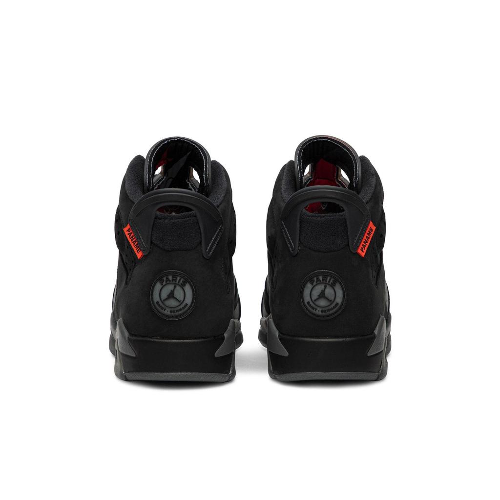 Пари Сен-Жермен Air Jordan 6 Retro BG 'Iron Grey' (унисекс) Черно-серые / Инфракрасные 23 Черные Детские Баскетбольные Кроссовки CN1078 001