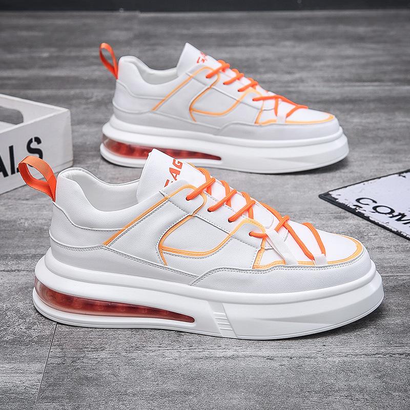 Мужская обувь, повседневная обувь на весну и осень, модная универсальная модная обувь, туфли на воздушной подушке с плоским каблуком, цветовое соответствие, завод в Вэньчжоу